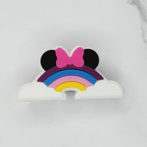 Minnie Mouse Disney Rainbow Croc Charm